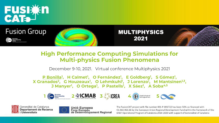 Multiphysics 2021 BSC presentation
