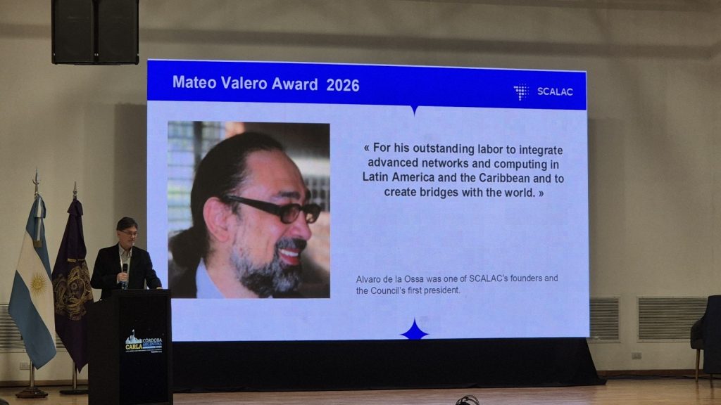 Mateo Valero Award 2026 presented to Álvaro de la Ossa (University of Costa Rica)